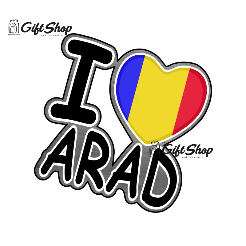 I love arad, magnet frigider mgs140